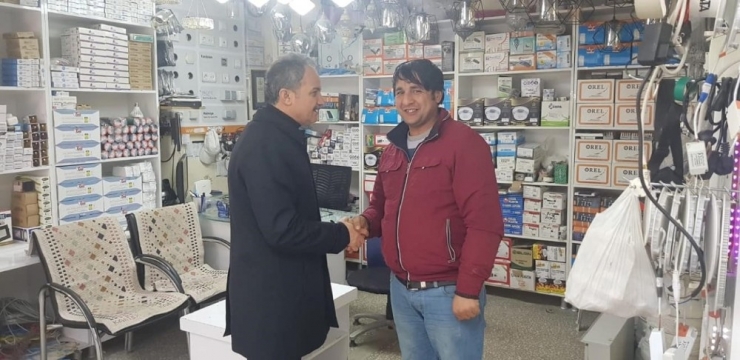 Başkan Kılınç İstiklal Caddesi Esnafını Ziyaret Etti