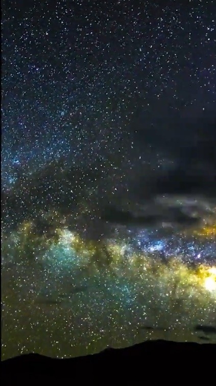 Tibet’te Muhteşem Gece Manzarası