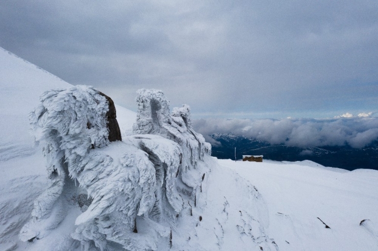 Dünya Harikası Nemrut Dağı’nın Eşsiz Güzelliği Havadan Görüntülendi