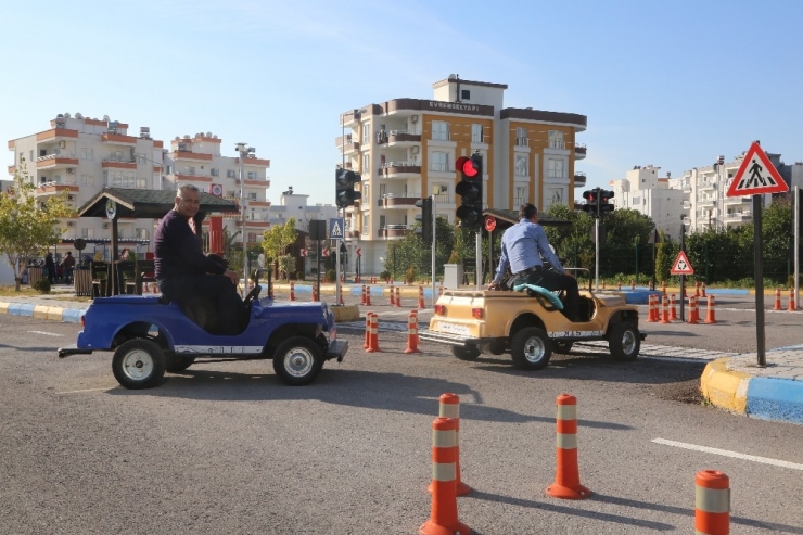 Erdemli’de Öğrenciler İçin Trafik Eğitim Parkuru