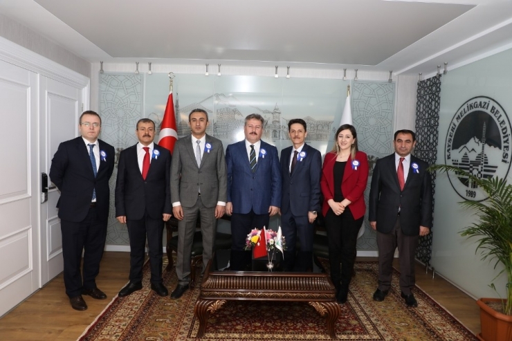 Vergi Dairesi Başkanı Günçavdı’dan Başkan Palancıoğlu’na Ziyaret