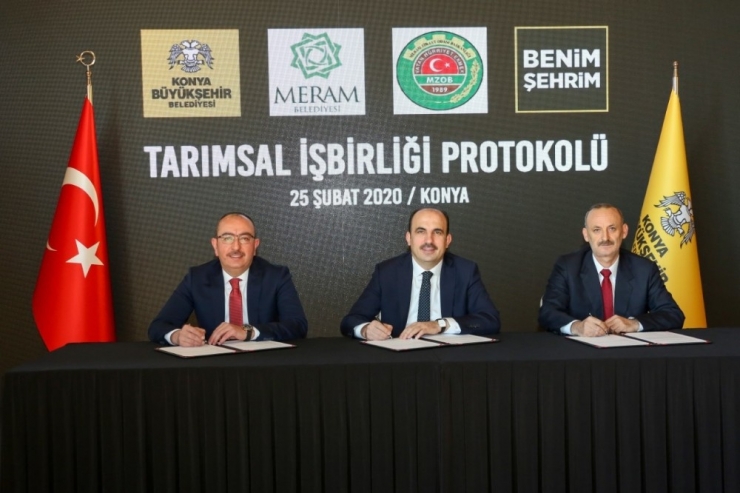 Meram Çiftçisine Ekipman Desteği Müjdesi