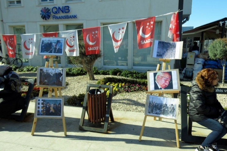 Mudanya Saadet’ten Erbakan Sergisi