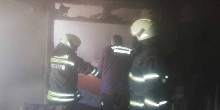 Apartman Dairesinde Yangın