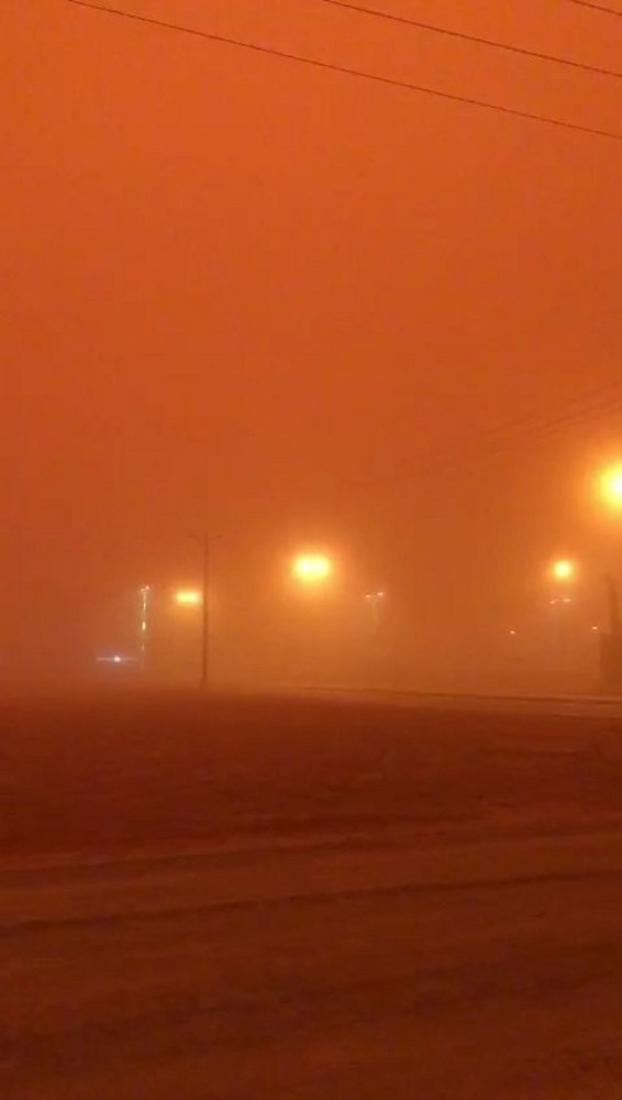 Suudi Arabistan’ı Toz Fırtınası Vurdu