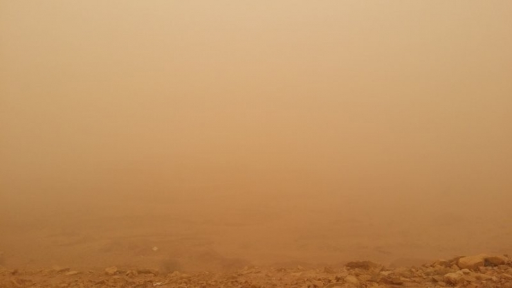 Suudi Arabistan’ı Toz Fırtınası Vurdu