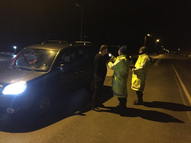 Tokat’ta 30 Alkollü Sürücüye 24 Bin Lira Ceza Kesildi