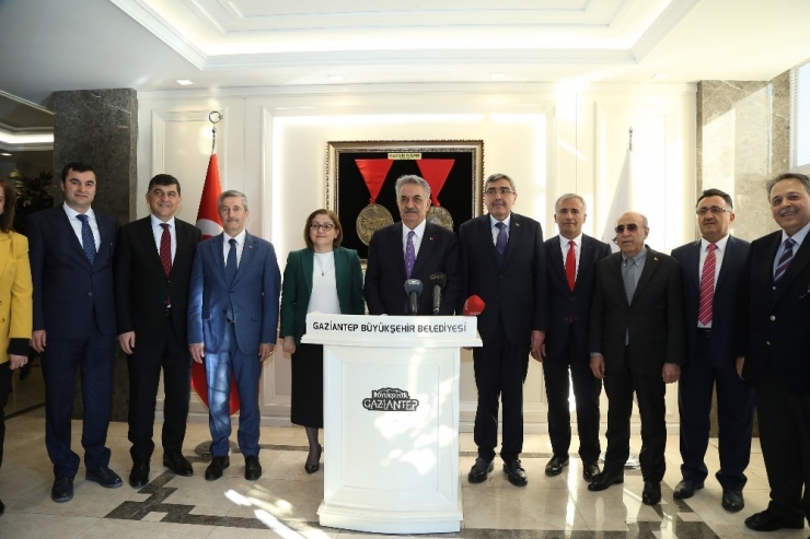 Yazıcı, Başkan Şahin’i Ziyaret Etti