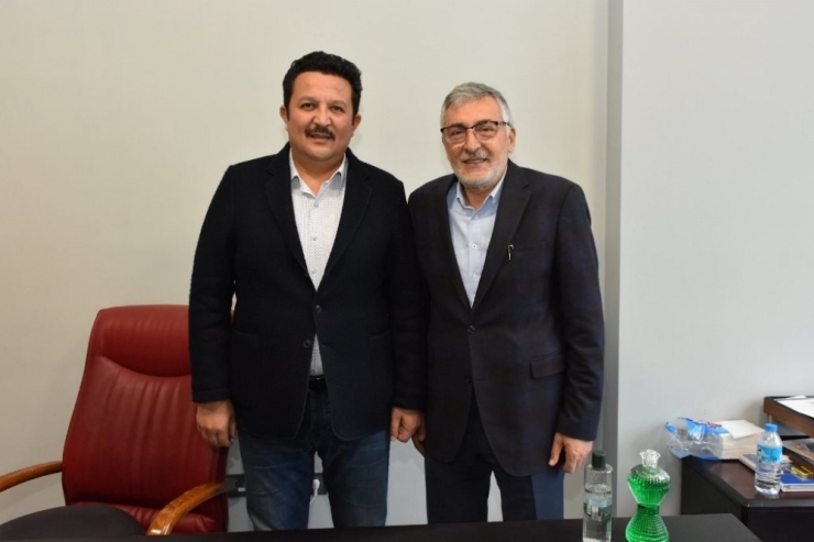 Başkan Bozkurt’tan Uysal’a Hayırlı Olsun Ziyareti