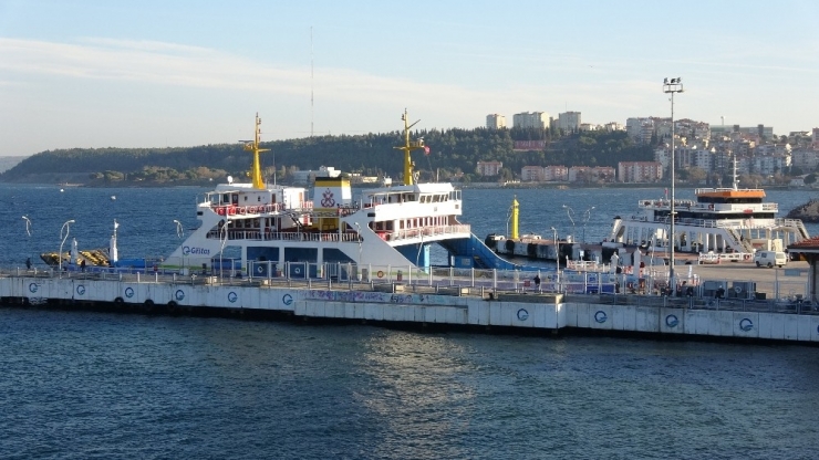 Çanakkale’de Gökçeada Seferlerine Fırtına Engeli