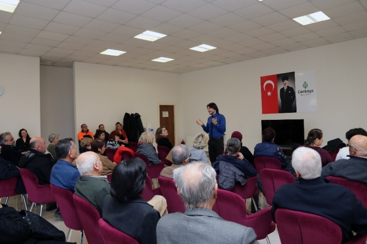 Çankaya’dan Sağlıklı Yaş Alma Sohbetleri