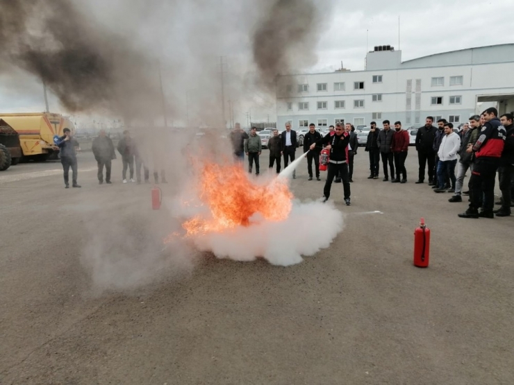 Bağlar Belediyesi Personeline İtfaiye Eğitimi
