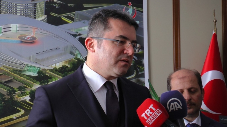 Erzurum’da Yapımı Tamamlanan Şehir Hastanesi, 500 Kişilik Karantina Hastanesine Dönüştürüldü