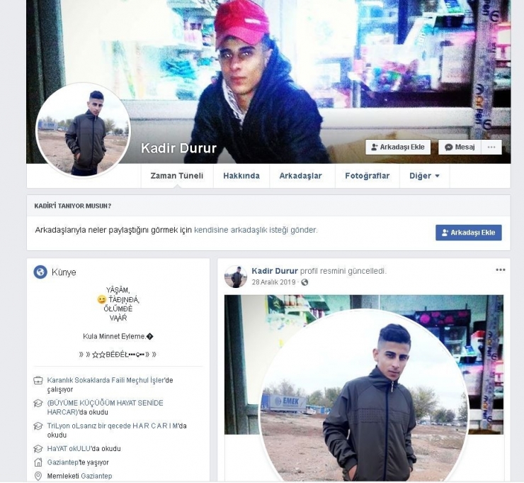 Karanlık Sokaklarda Faili Meçhul Cinayete Kurban Gitti