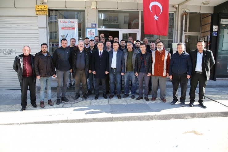 Başkan Şimşek Esnaf Toplantıları’na Devam Ediyor