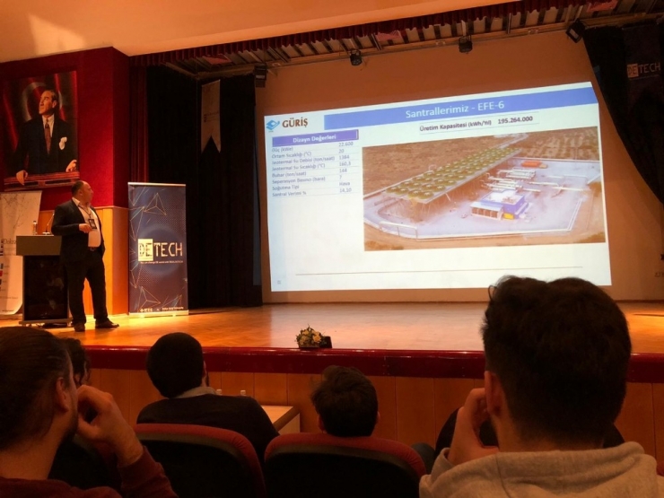 Jeotermal Konusunda Özel Sektör Öğrencilerle Bir Araya Geldi