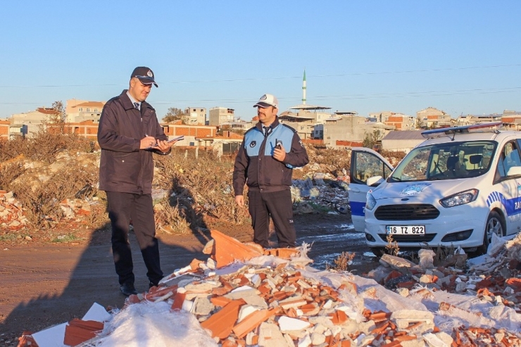 Karacabey’de İzinsiz Moloz Dökümüne Geçit Yok