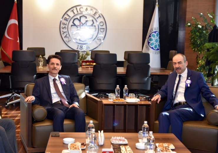 Vergi Dairesi Başkanı Günçavdı’dan Başkan Gülsoy’a Ziyaret