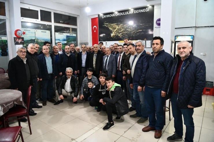 Başkan Çiftçi, Ordulularla Buluştu