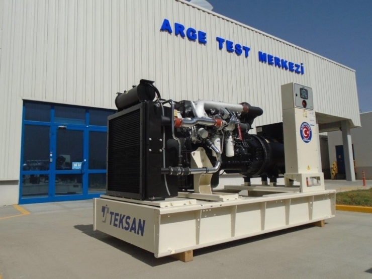 Teksan Yerli Jeneratör Üretti