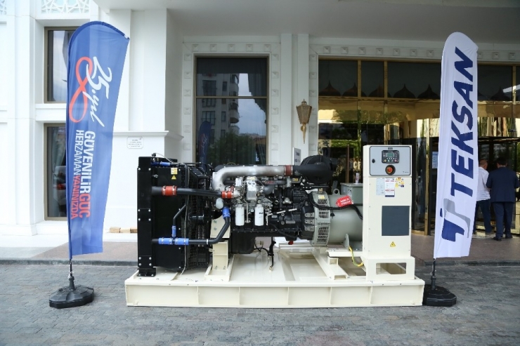 Teksan Yerli Jeneratör Üretti