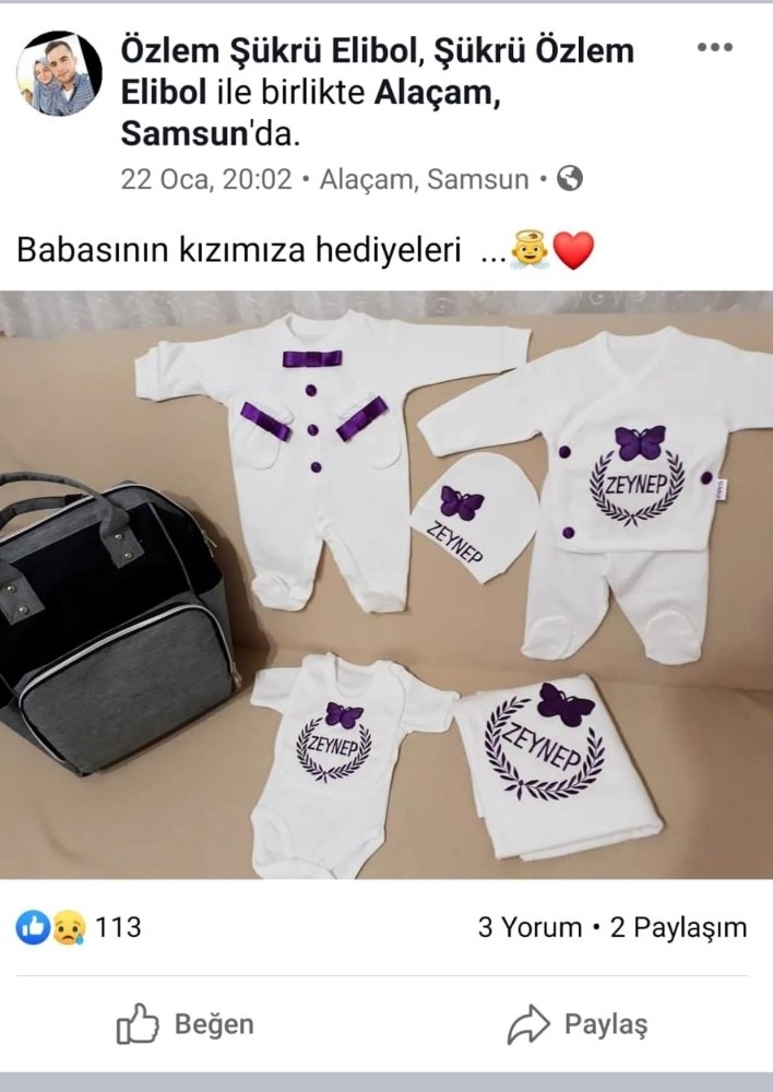 Şehit Eşinden Yürek Burkan Paylaşım: “Babasının Kızımıza Hediyeleri”