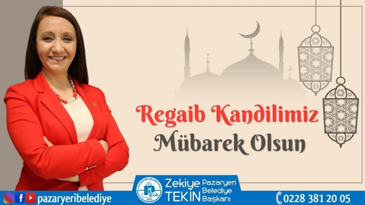 Başkan Tekin’den Kandil Mesajı