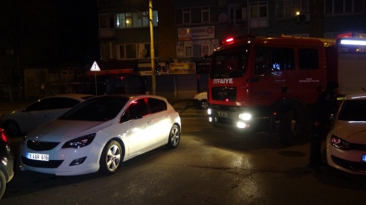 5 Katlı Binada Korkutan Yangın