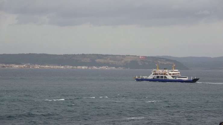 Çanakkale’de Fırtına Sebebiyle Bazı Ada Seferleri İptal