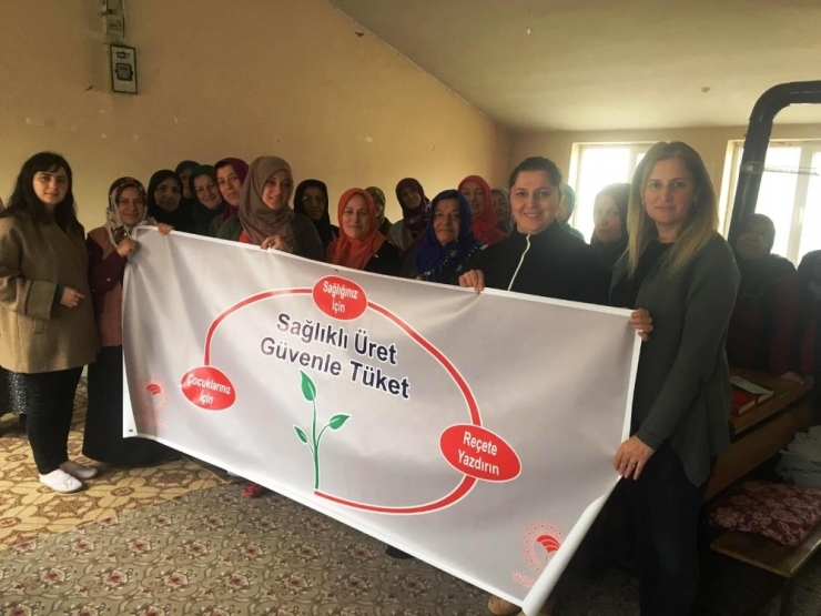 Kadın Çiftçilere “Sağlıklı Üret, Güvenle Tüket” Eğitimi