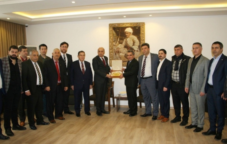 Dtso Heyeti Erbil Valisi Ferset Sofi İle Bir Araya Geldi