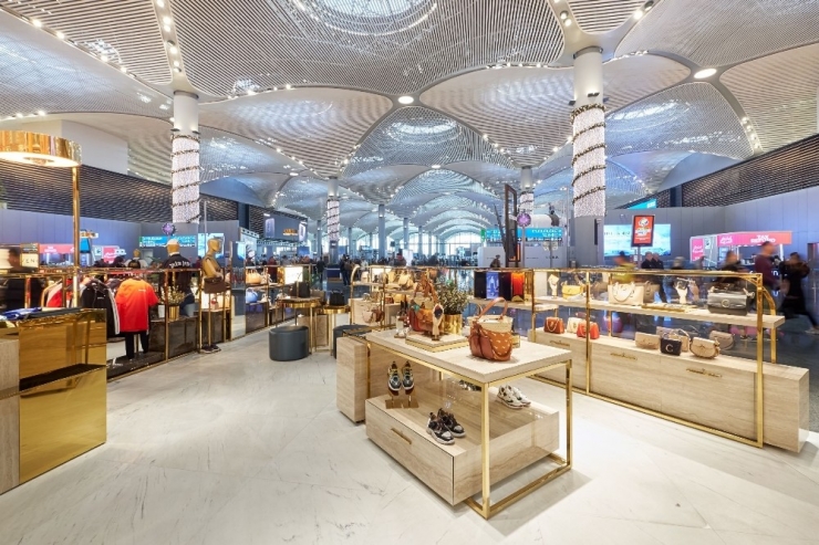 İstanbul Havalimanı’na Lüks Markalar Akın Ediyor