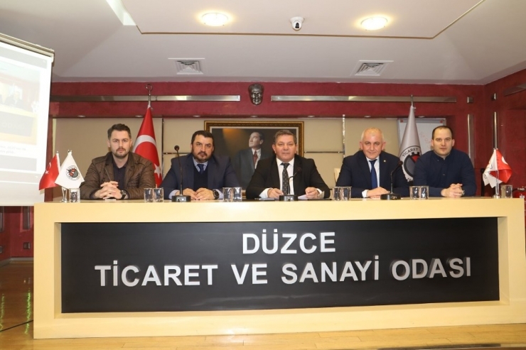 Düzce Tso Meclis Toplantısı Geçekleşti