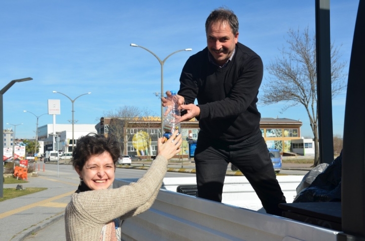 Engelsiz Yüreklerden ‘Sıfır Atık’ Projesine Anlamlı Destek