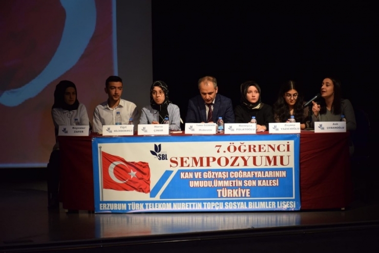 “Kan Ve Gözyaşı Coğrafyasının Umudu, Ümmetin Son Kalesi Türkiye” Sempozyumu Yapıldı