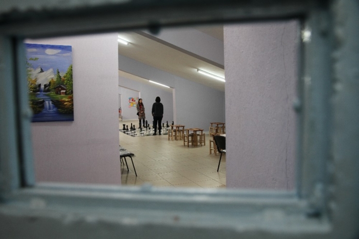 Mardin’de Eski Hükümlü Koğuşu Spor Salonu Oldu