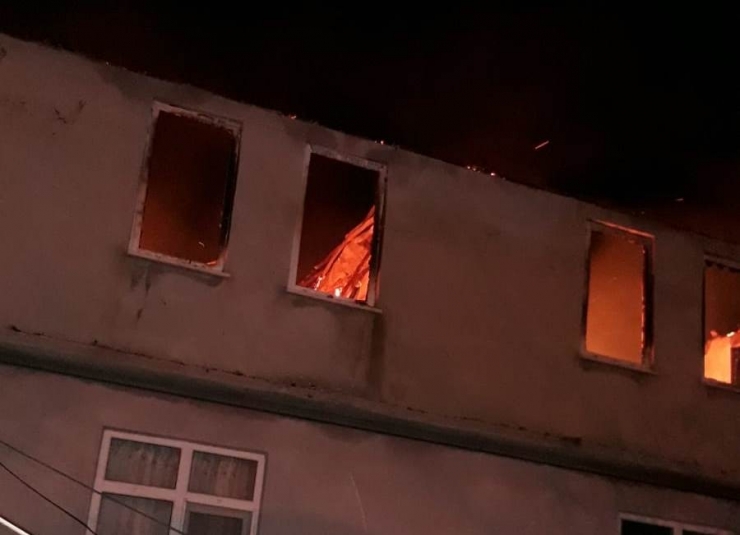 Yakakent’te Yangın