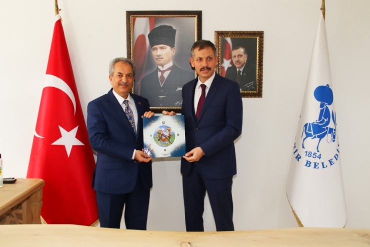 Başsavcı Solmaz Ve Adalet Komisyonu Başkanı Ay’dan Başkan Akkaya’ya Ziyaret