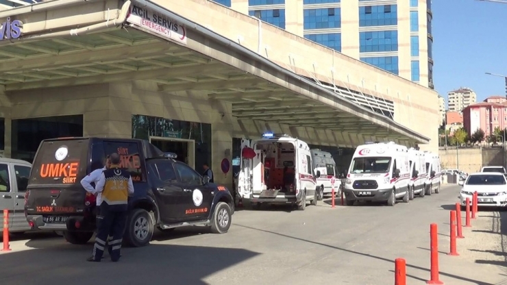 Siirt’te Silahlı Saldırıya Uğrayan Amca Ve Yeğeni Ağır Yaralandı