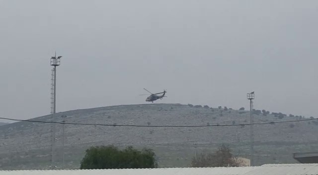 Sınırda Helikopter Ve Ambulans Hareketliliği