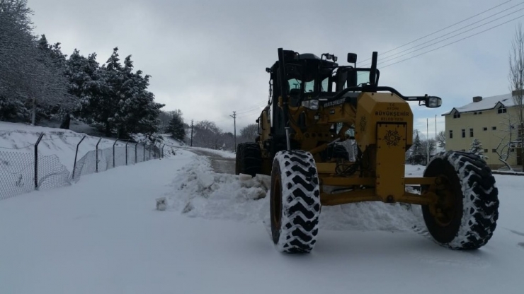 Aydın’da Kar Yağışı Etkisini Gösterdi