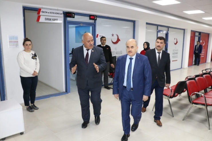 Vali Zülkif Dağlı’dan Vakıf İncelemesi