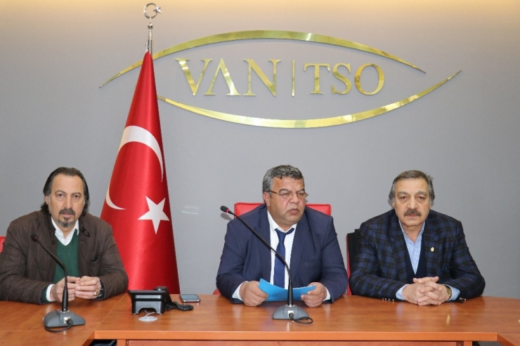 Van’da Stk Ve Oda Başkanlarından İdlib Açıklaması