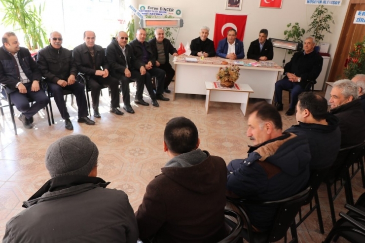 Köy Muhtarları Ve Mahalle Muhtarları Çalışmaları Değerlendirdi