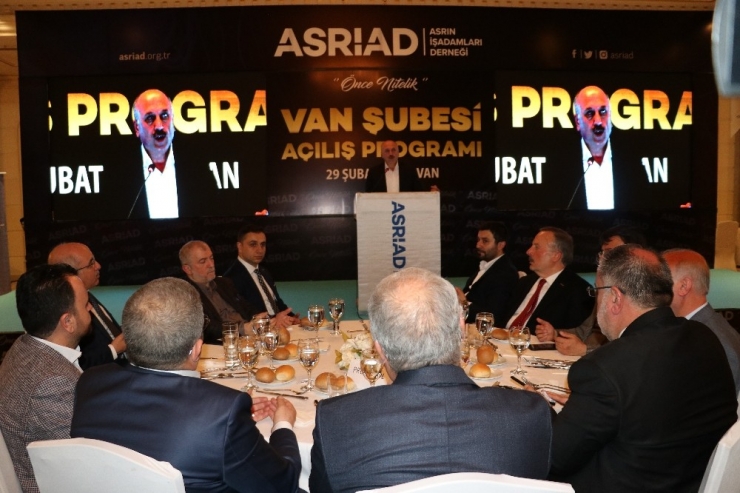 Asriad Van Şubesi Açıldı