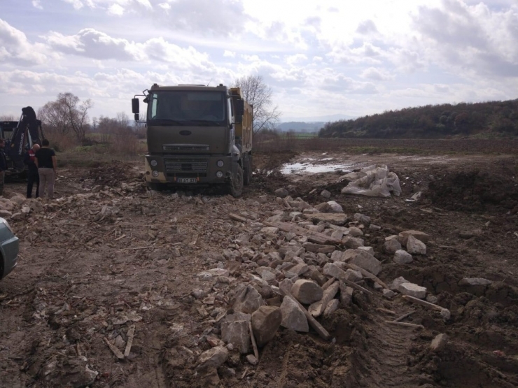 Kaçak Hafriyat Döken Şirkete 265 Bin Lira Ceza
