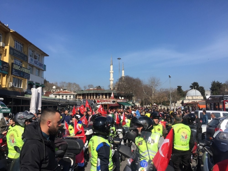 İstanbullular İdlib Şehitleri İçin Yürüdü