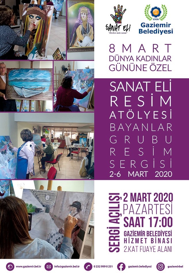 Gaziemir’de Kadınlara Özel Mart Ayı