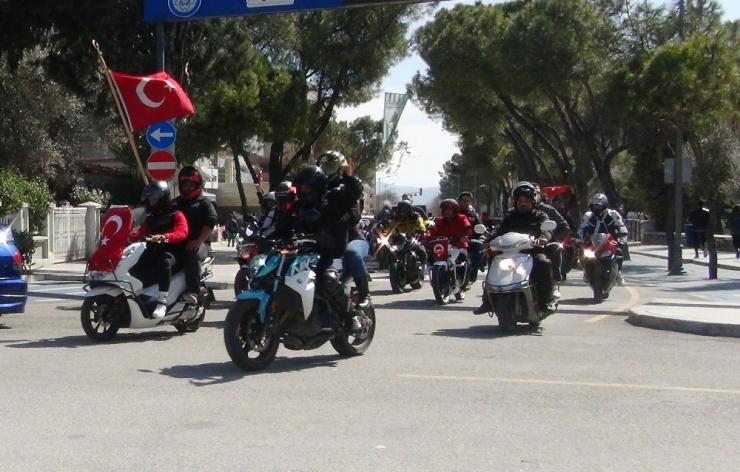 Muğla’da İdlib Şehitleri İçin Kortej