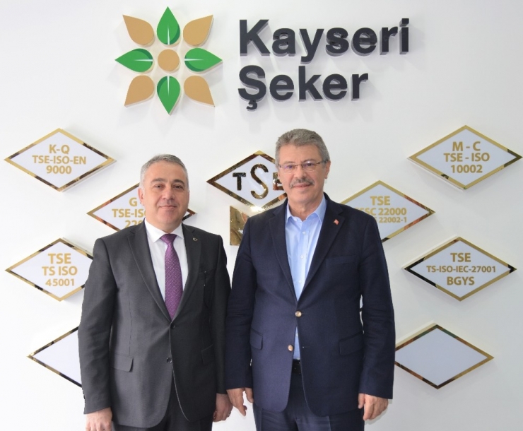 İl Tarım Müdürü Mustafa Şahin’den Başkan Akay’a Ziyaret